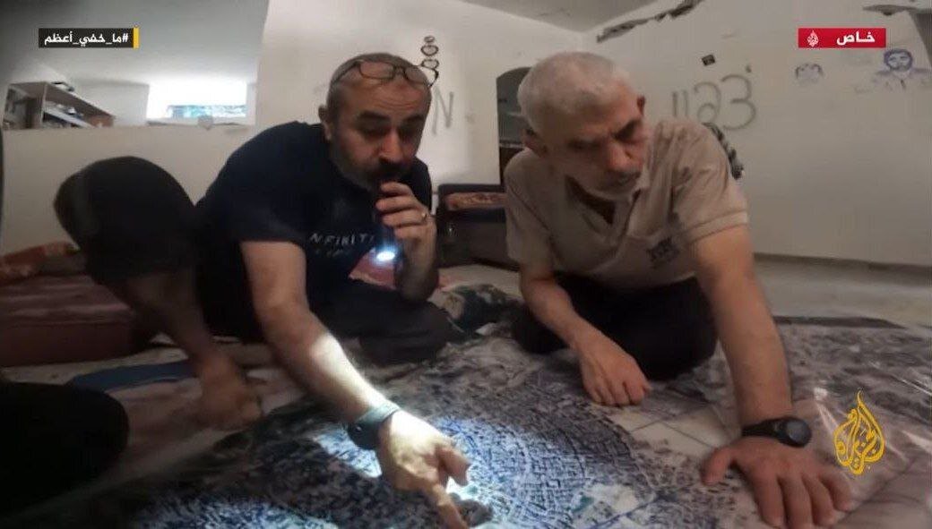 برای اولین بار تصاویر شهید السنوار در طوفانالاقصی منتشر شد | ببینید