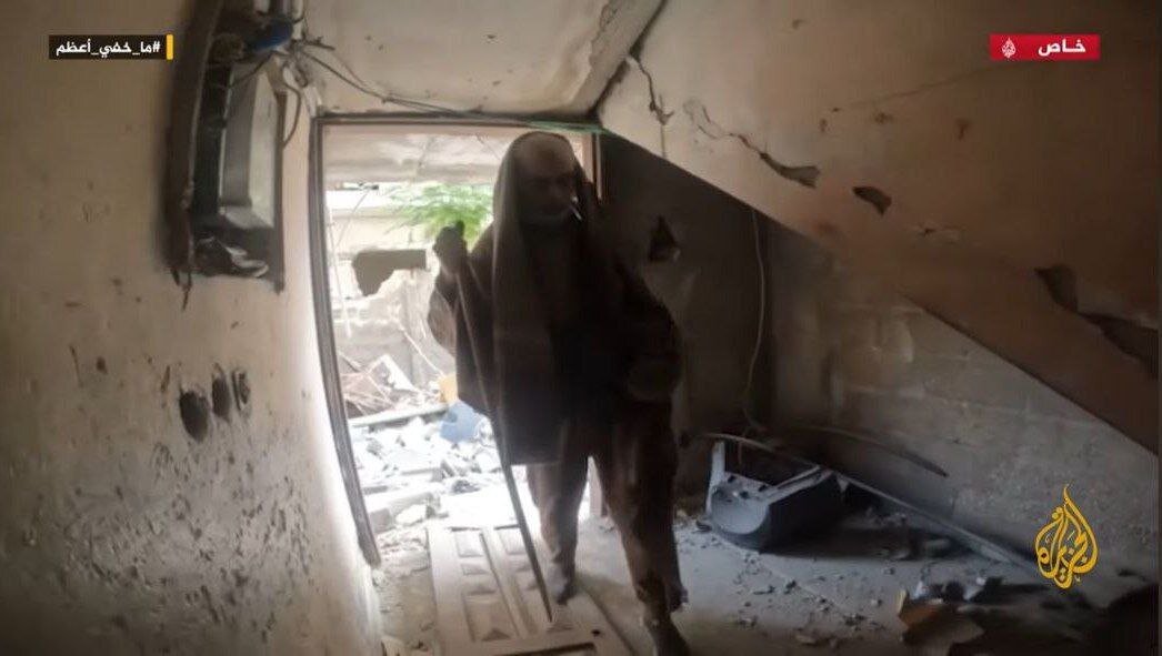 برای اولین بار تصاویر شهید السنوار در طوفانالاقصی منتشر شد | ببینید