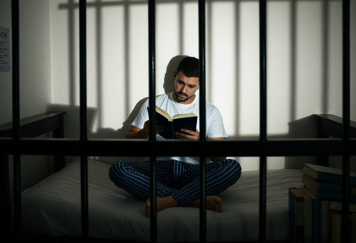 اهدای کتاب به زندان