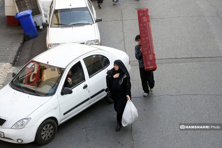 بازار خرید نوروزی عبدل آباد و بازارچه احسانی