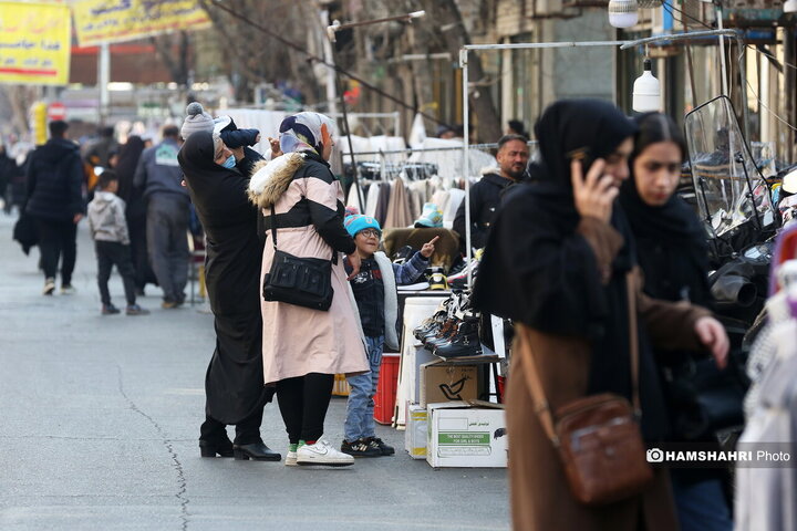 بازار خرید نوروزی عبدل آباد و بازارچه احسانی