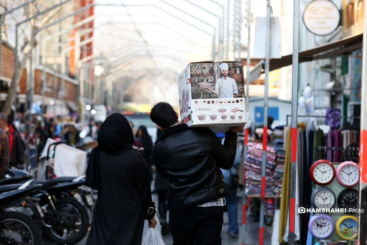 بازار خرید نوروزی عبدل آباد و بازارچه احسانی