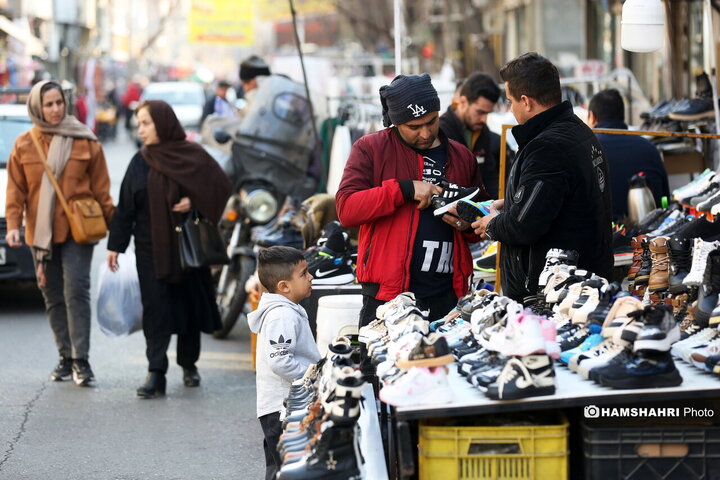 بازار خرید نوروزی عبدل آباد و بازارچه احسانی