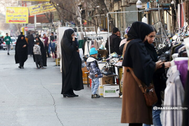 بازار خرید نوروزی عبدل آباد و بازارچه احسانی