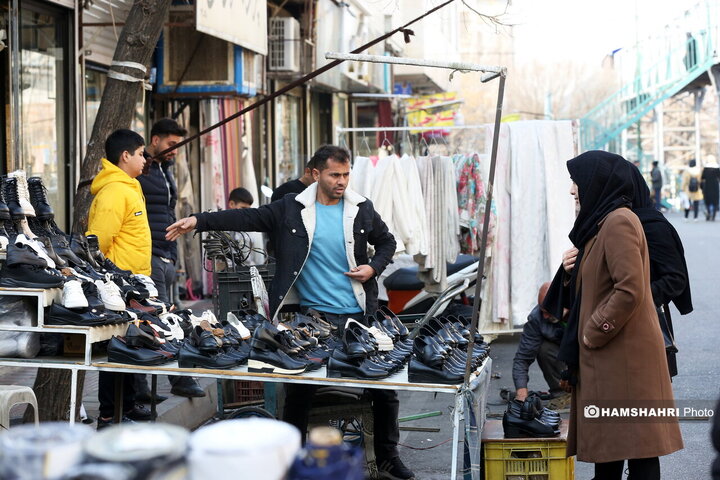 بازار خرید نوروزی عبدل آباد و بازارچه احسانی