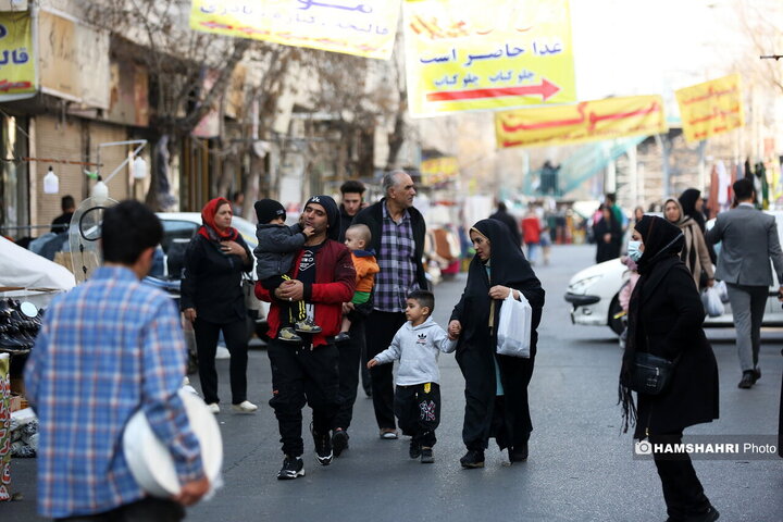 بازار خرید نوروزی عبدل آباد و بازارچه احسانی