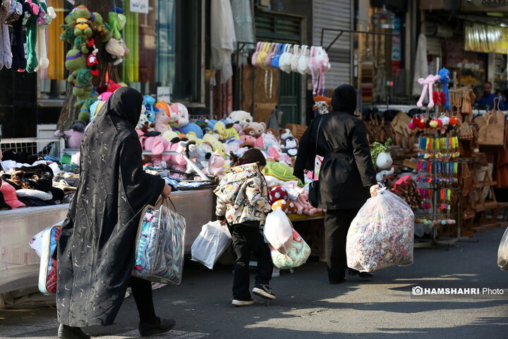 بازار خرید نوروزی عبدل آباد و بازارچه احسانی