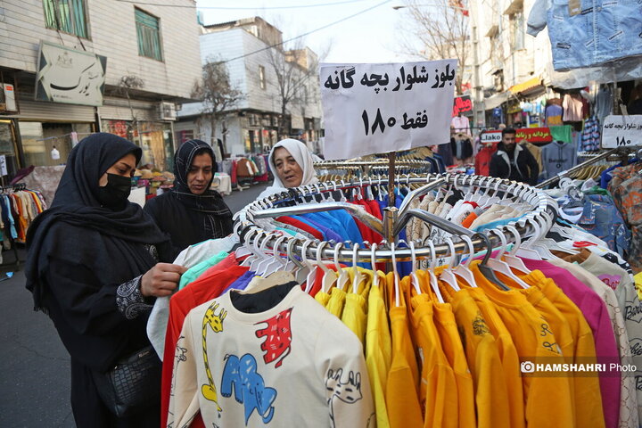 بازار خرید نوروزی عبدل آباد و بازارچه احسانی