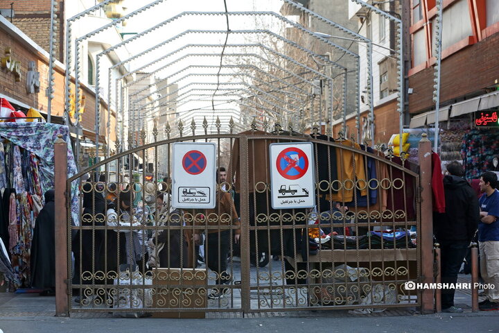 بازار خرید نوروزی عبدل آباد و بازارچه احسانی