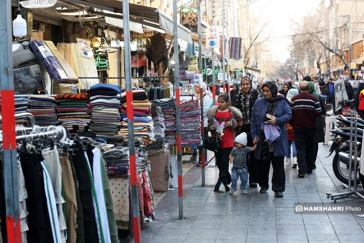 بازار خرید نوروزی عبدل آباد و بازارچه احسانی