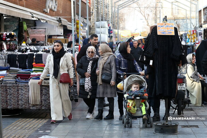 بازار خرید نوروزی عبدل آباد و بازارچه احسانی