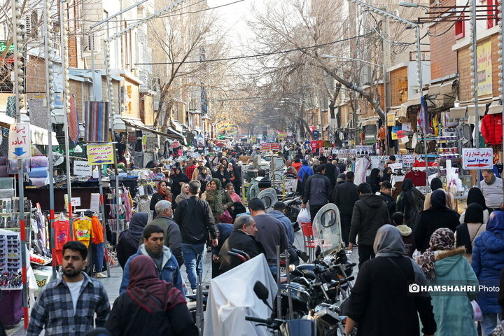 بازار خرید نوروزی عبدل آباد و بازارچه احسانی