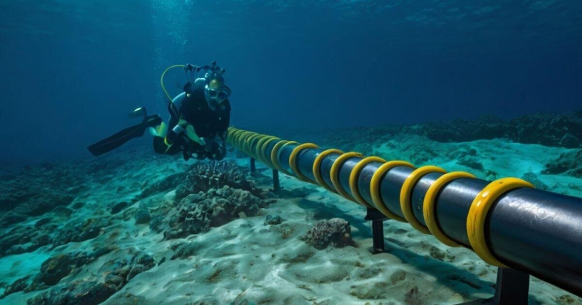 یک شاهکار مهندسی | بزرگترین کابل زیر دریایی جهان از استرالیا به سنگاپور