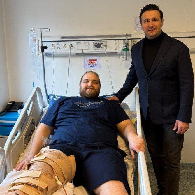 هرکول ایرانی زیر تیغ رفت | عکس