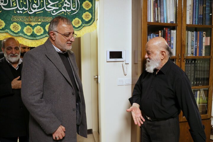 زاکانی در منزل چمران