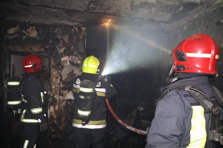 آتش سوزی منزل عروس و داماد در شب عروسی | تصاویر