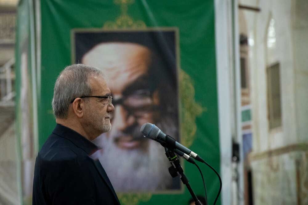 تصویر امروز پزشکیان با ظاهر جدید