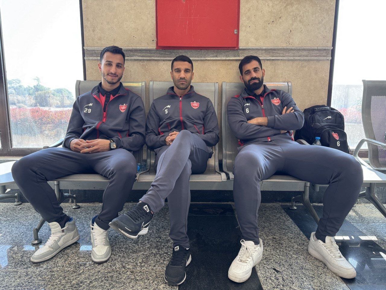 پرواز کاروان پرسپولیس به مقصد ریاض | تصاویر