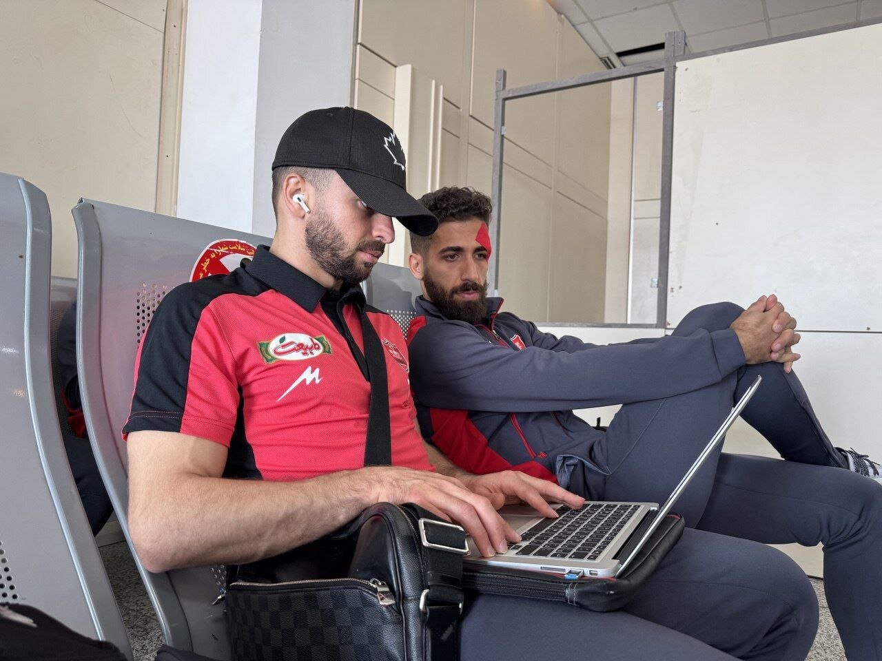 پرواز کاروان پرسپولیس به مقصد ریاض | تصاویر