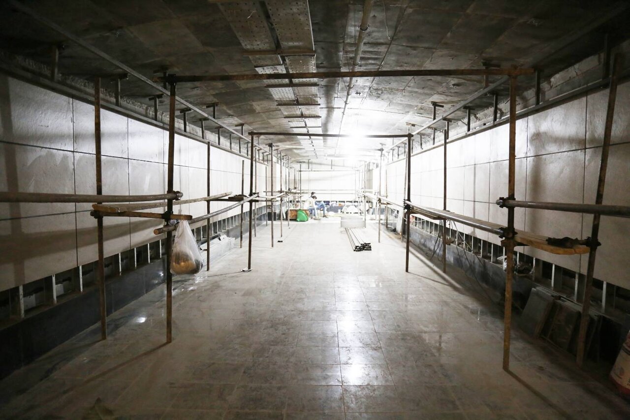 ایستگاه مترو شادمان خلوت می شود