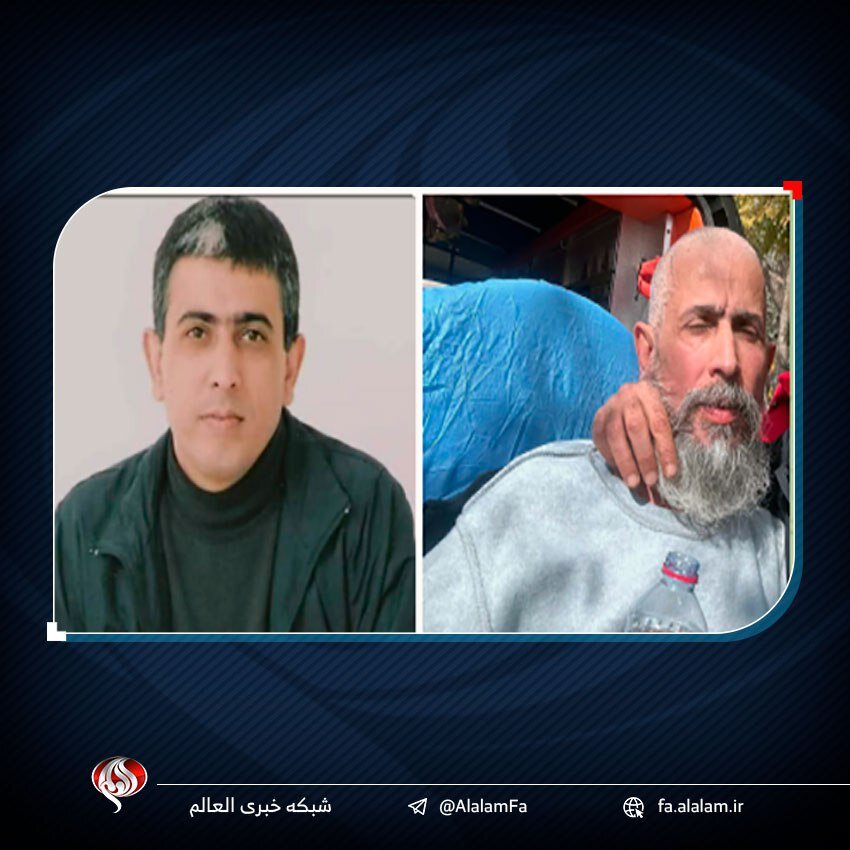 ۲ عکس از اسیر آزاد شده فلسطینی قبل و بعد  از ۲۱ سال اسارت