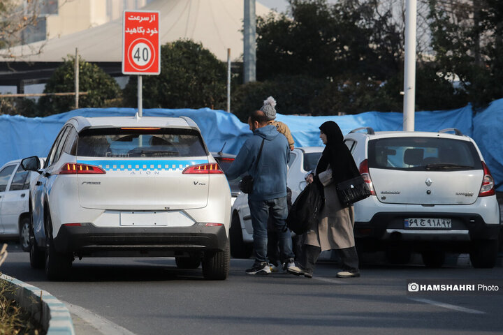 رونمایی از تاکسی برقیهای جدید تهران