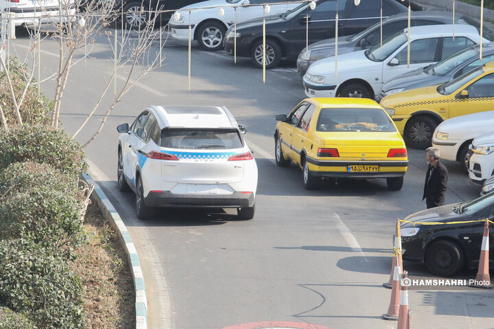 رونمایی از تاکسی برقیهای جدید تهران
