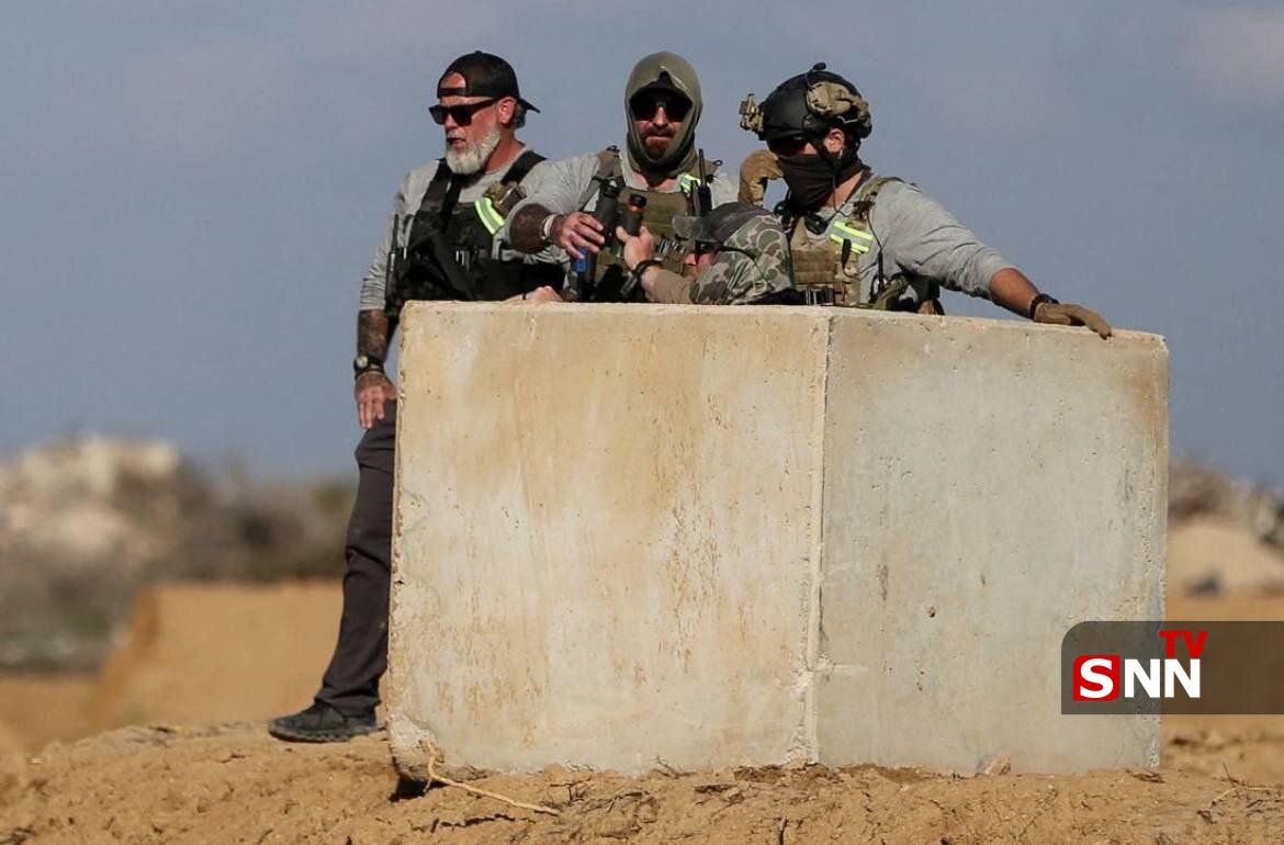 استقرار نیروهای نظام آمریکایی در رفح | تصاویر