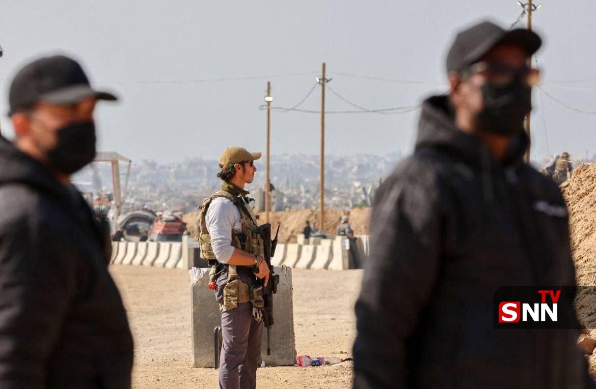 استقرار نیروهای نظام آمریکایی در رفح | تصاویر