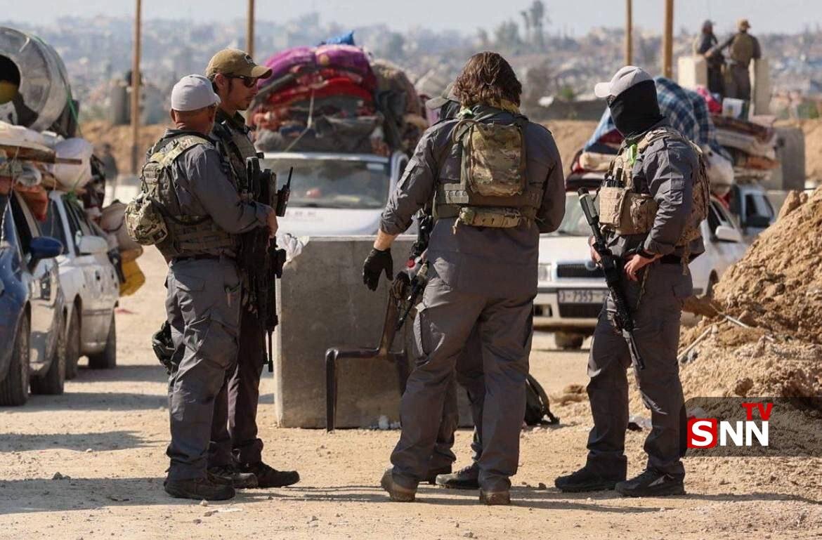 استقرار نیروهای نظام آمریکایی در رفح | تصاویر