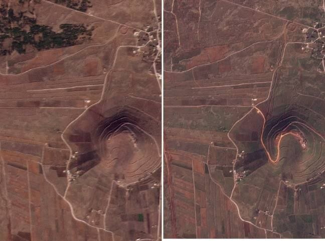 اسرائیل در حال ساخت پایگاه‌های نظامی در جنوب سوریه  | تصاویر