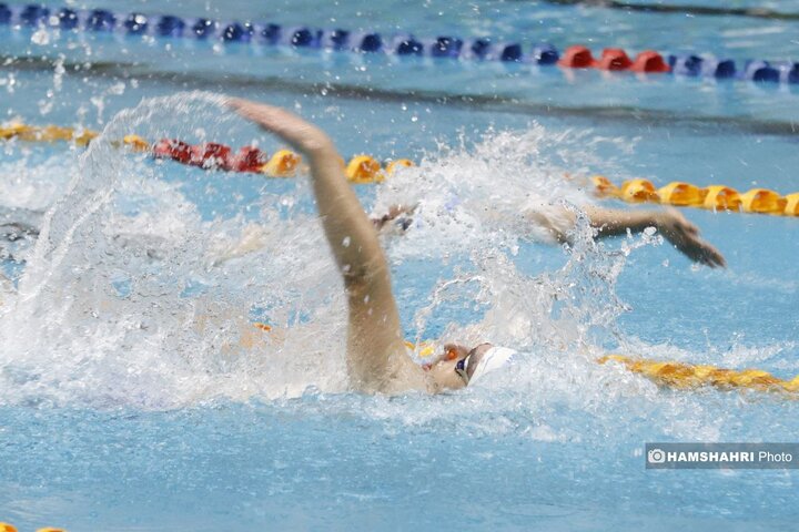 تصاویر بیست و یکمین دوره لیگ شنای باشگاه های کشور