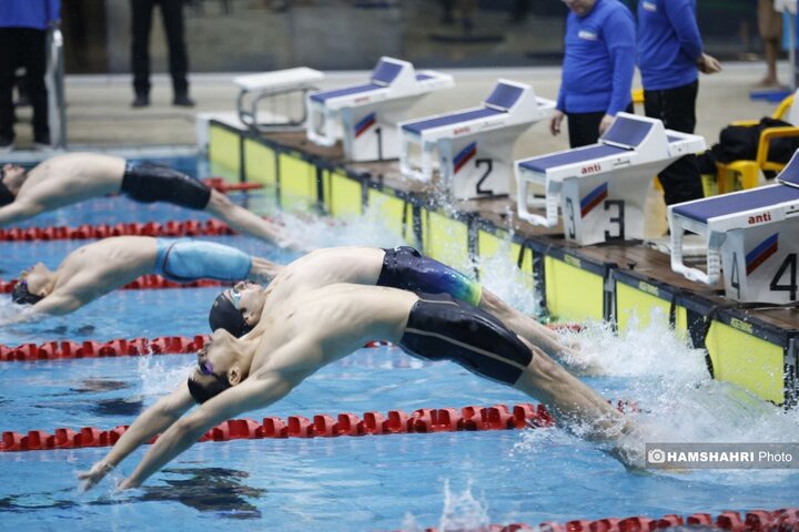 تصاویر بیست و یکمین دوره لیگ شنای باشگاه های کشور