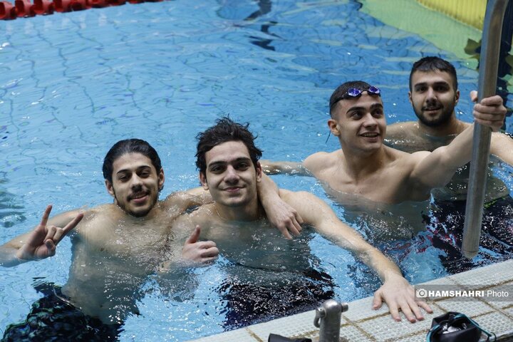 تصاویر بیست و یکمین دوره لیگ شنای باشگاه های کشور