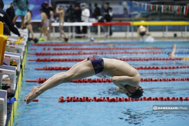 تصاویر بیست و یکمین دوره لیگ شنای باشگاه های کشور