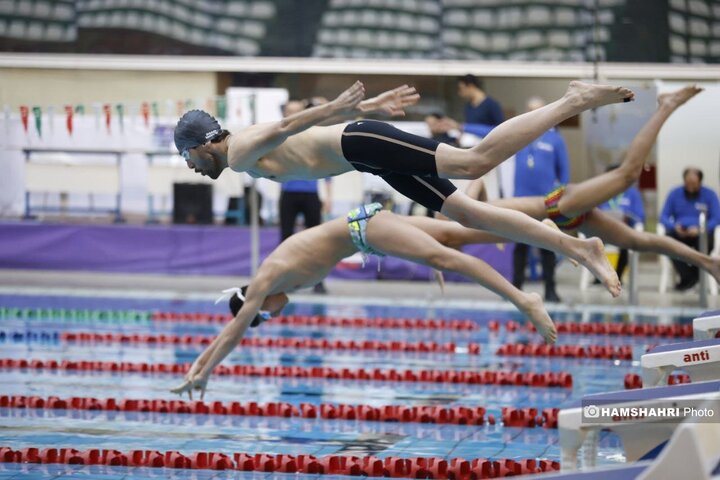 تصاویر بیست و یکمین دوره لیگ شنای باشگاه های کشور