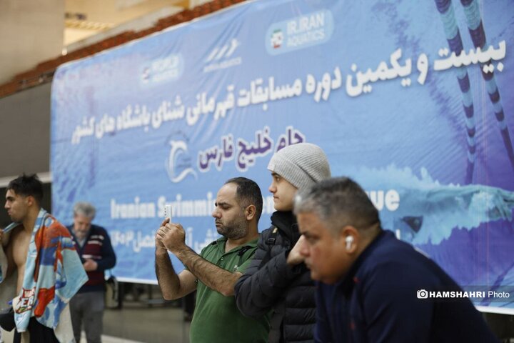 تصاویر بیست و یکمین دوره لیگ شنای باشگاه های کشور