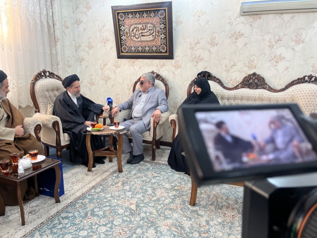 نمایندگان رهبر انقلاب در منزل جانبازان | تصاویر