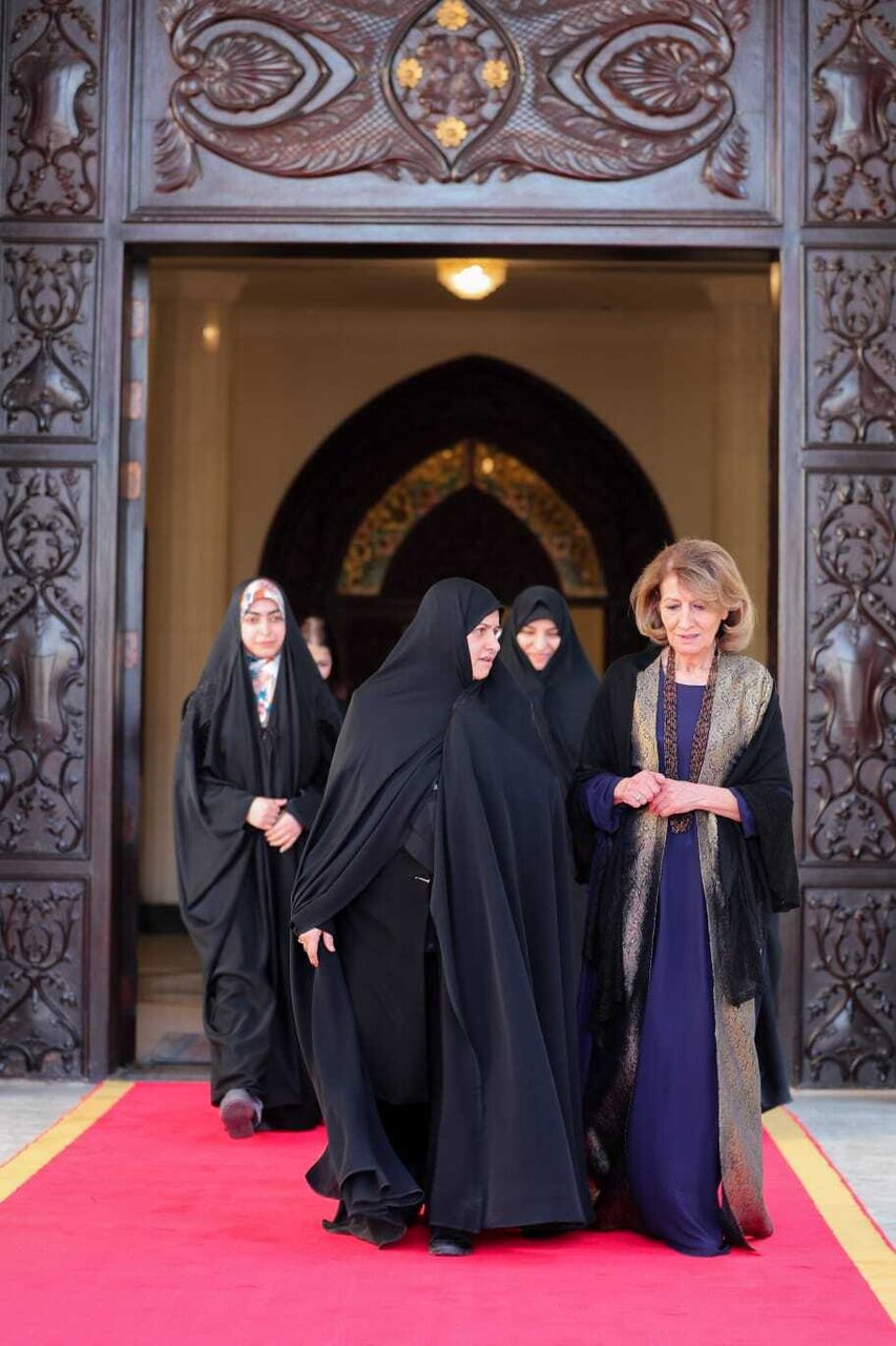 دیدار جمیله علم الهدی با بانوی اول عراق | تصاویر