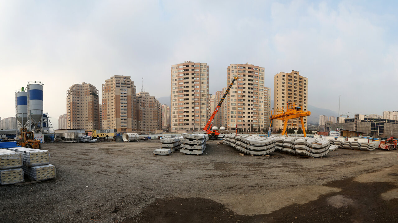 غول حفاری به ایستگاه جنت‌آباد رسید