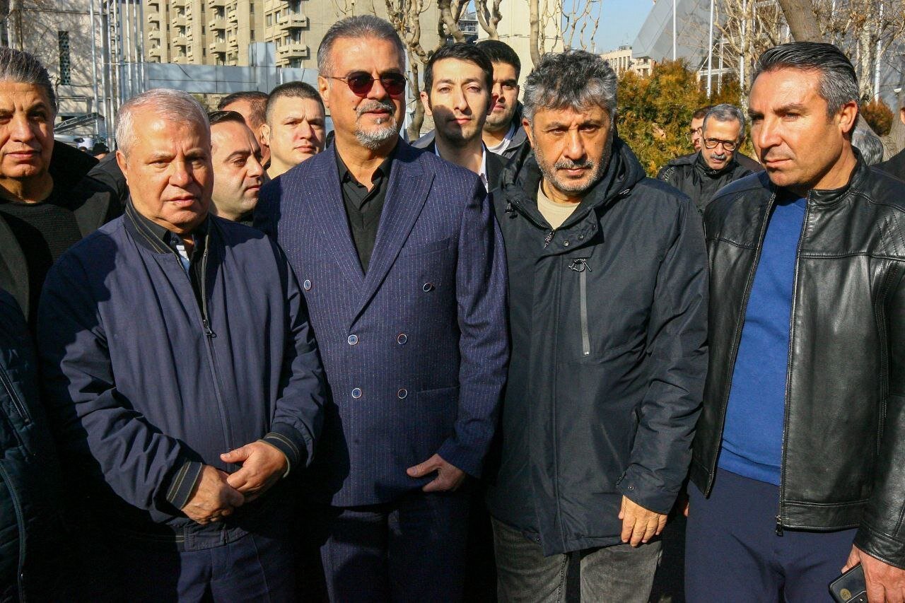 چهرههای در مراسم تشییع پیشکسوت استقلال | تصاویر