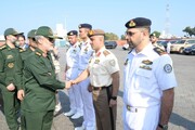 ناوگروه سپاه در شارجه امارات پهلو گرفت + عکس و جزئیات