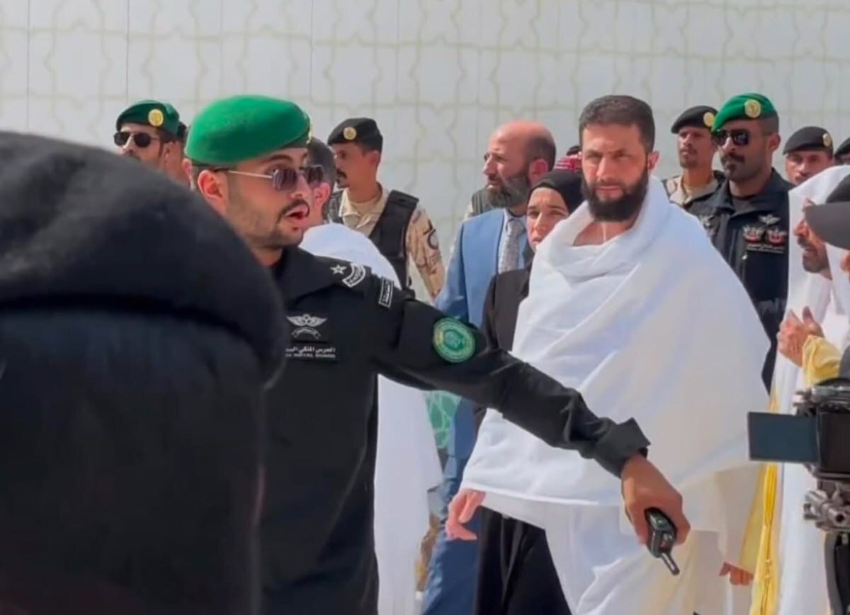 الجولانی از همسرش رونمایی کرد | ویدئو