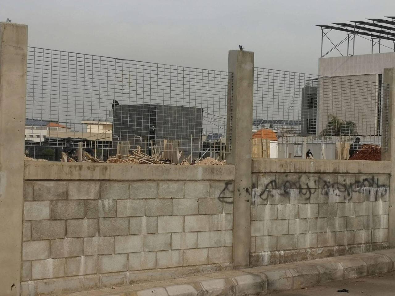 تصاویری از مکان دفن شهید سیدحسن نصرالله