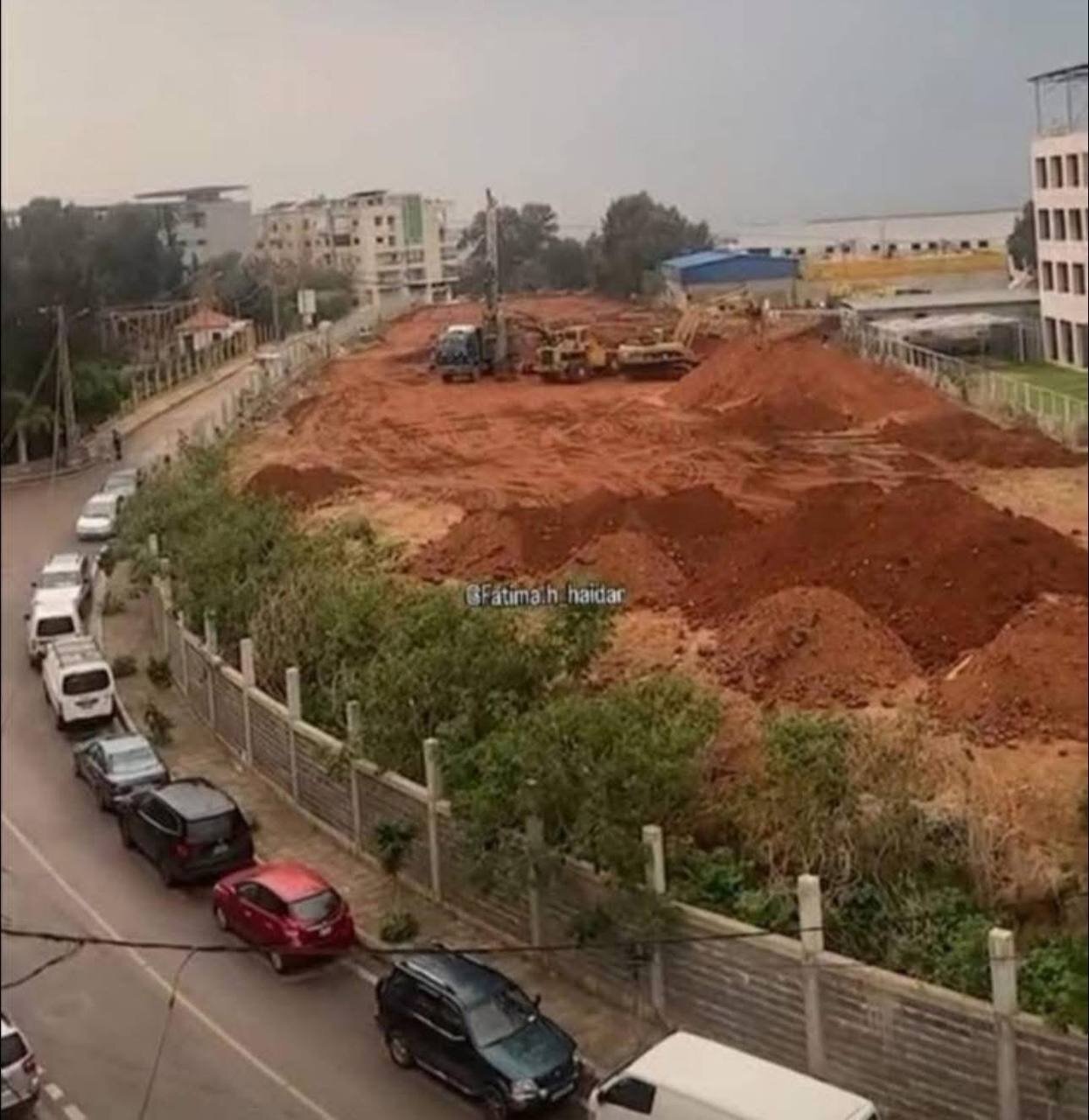 تصاویری از مکان دفن شهید سیدحسن نصرالله