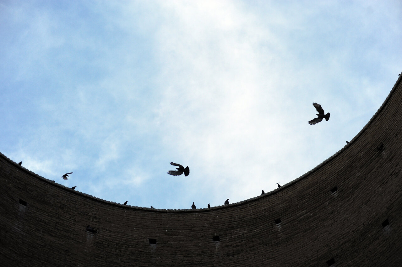 عکس های کمتر دیده شده از برج طغرل که بزرگترین ساعت آفتابی جهان است