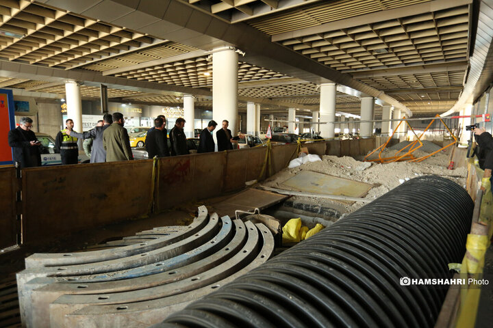 ایمن سازی گود برج میلاد ادامه دارد