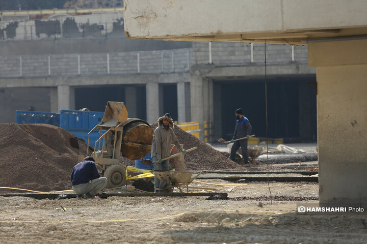 ایمن سازی گود برج میلاد ادامه دارد
