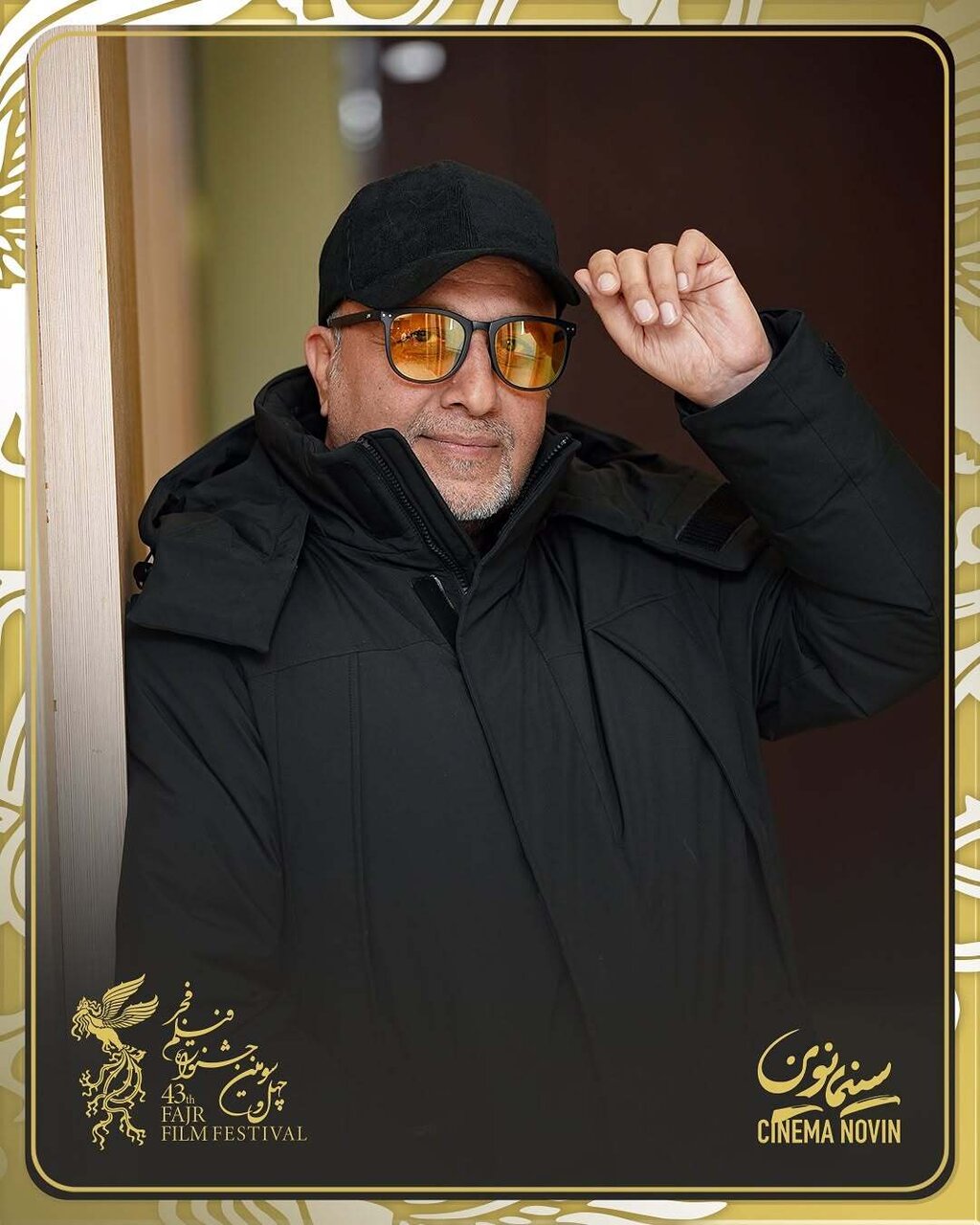 رضا عطاران با تیپ متفاوت در جشنواره فیلم فجر + تصاویر