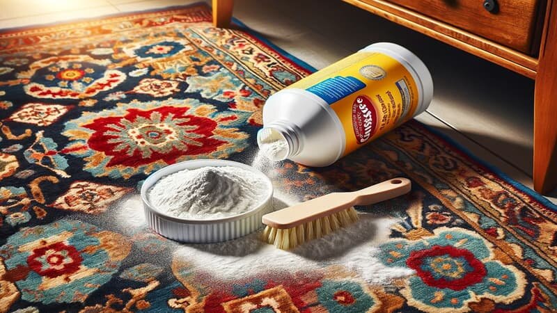 ترفندهای پاک کردن لکههای قدیمی از روی فرش